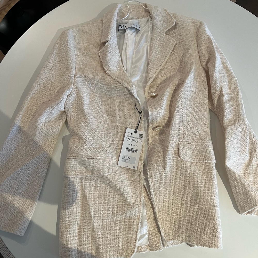 Tweed Zara Blazer